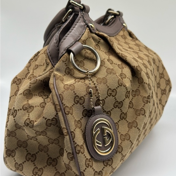 Gucci Sukey GG Supreme Canvas Tote Rare Colorway - Picture 5 of 16